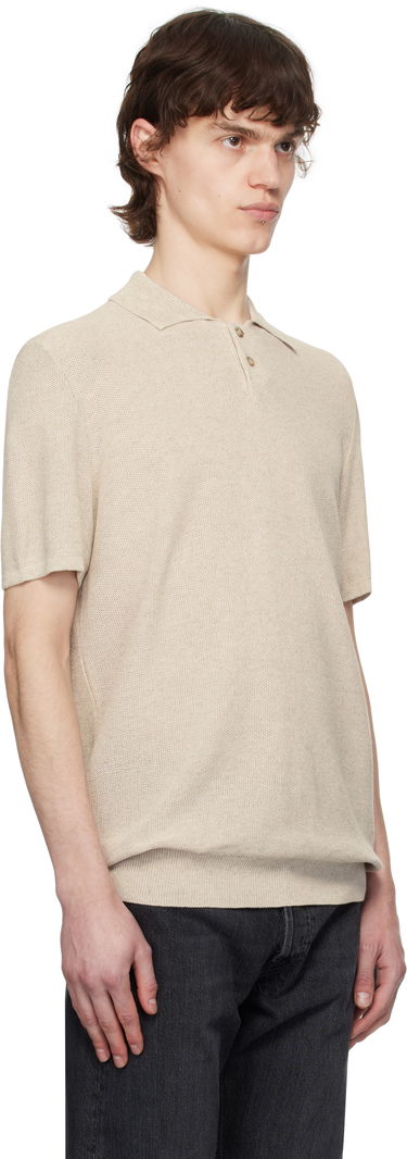 Polo skjorte A.P.C. A.P.C. Jay Knit Polo Shirt Mørkeblå | VIAJC-H23315, 4