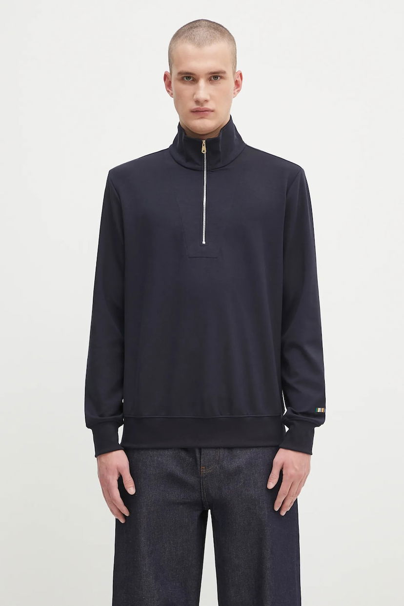 Sweatshirt Paul Smith Paul Smith Half Zip Sweatshirt Mørkeblå | M1R.631Z.TP4724