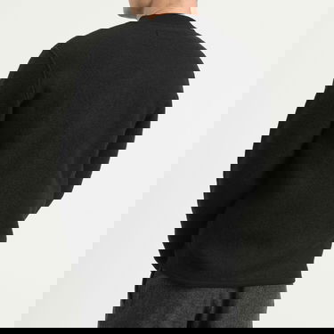 Bomberjakke Universal Works Wool Fleece Zip Bomber Jacket Sort | 00018-BLK, 3