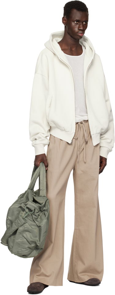 Bukser Entire Studios Entire Studios Cinch Trousers Beige | ES2546TA, 3