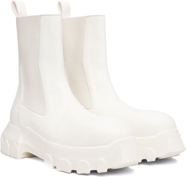 Sneakers og sko Rick Owens Rick Owens Concordians Beatle Bozo Tractor Chelsea Boots Hvid | RU02E1881 LBH, 3