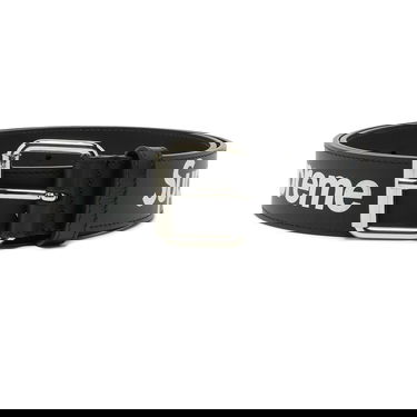 Bælter Supreme Repeat Leather Belt Sort | SS22A47 BLACK, 1
