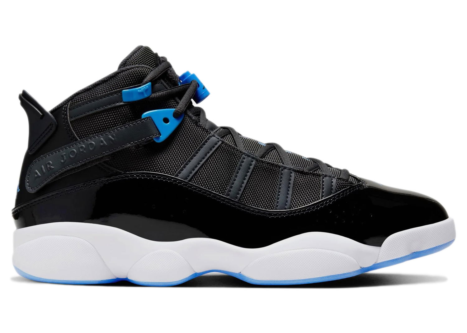 Sneakers og sko Jordan Jordan 6 Rings Anthracite University Blue Sort | 322992-041, 0