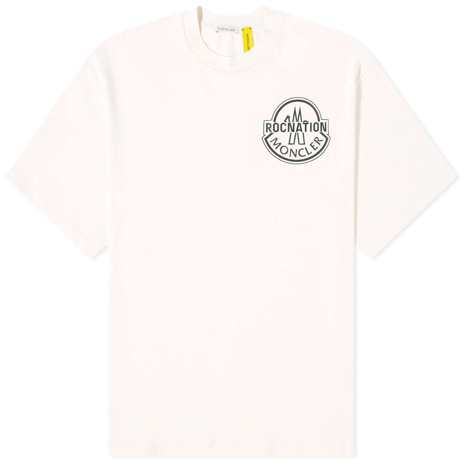 T-shirt Moncler Genius x Roc Nation T-Shirt Hvid | 8C000-89A8Y-05-038, 0