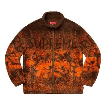 Sweater Supreme Wolf Fleece Jacket Brun | SUP-SS19-449, 0