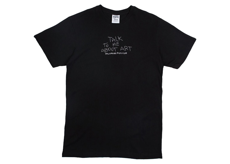 T-shirt BILLIONAIRE BOYS CLUB Billionaire Boys Club Art Talk Knit Tee Sort | 8012312BLK