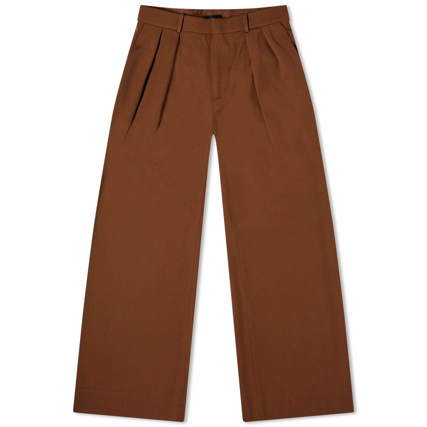 Bukser og jeans WARDROBE.NYC Low Rise Brun | W2075PC, 0