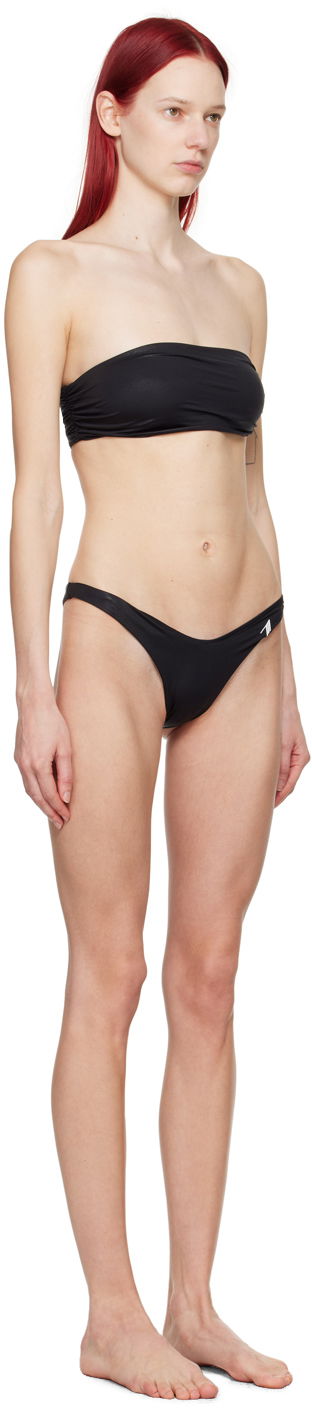 Badetøj The Attico Attico Strapless Bikini Sort | 243WBB88 PA63, 1