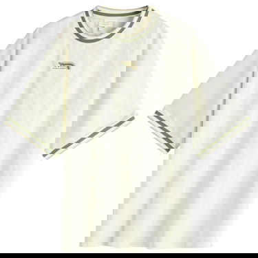 T-shirt MAISON KITSUNÉ Maison Kitsuné Jacquard Flash Fox Oversize T-Shirt Hvid | OM00118KJ7021-0170, 1