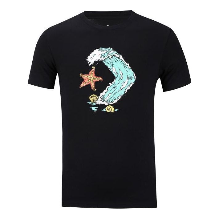 T-shirt Converse Star Chevron Ocean Graphic Tee Sort | 10008087-A01, 0