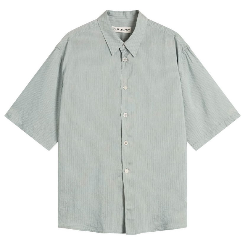 Skjorte OUR LEGACY Our Legacy Beyond Short Sleeve Shirt Grå | M2252BG