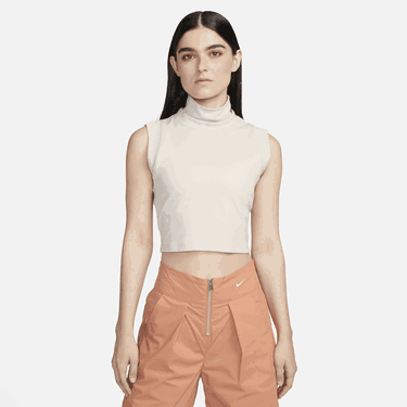 Crop top Nike Sportswear Collection Hvid | FB8343-104, 0
