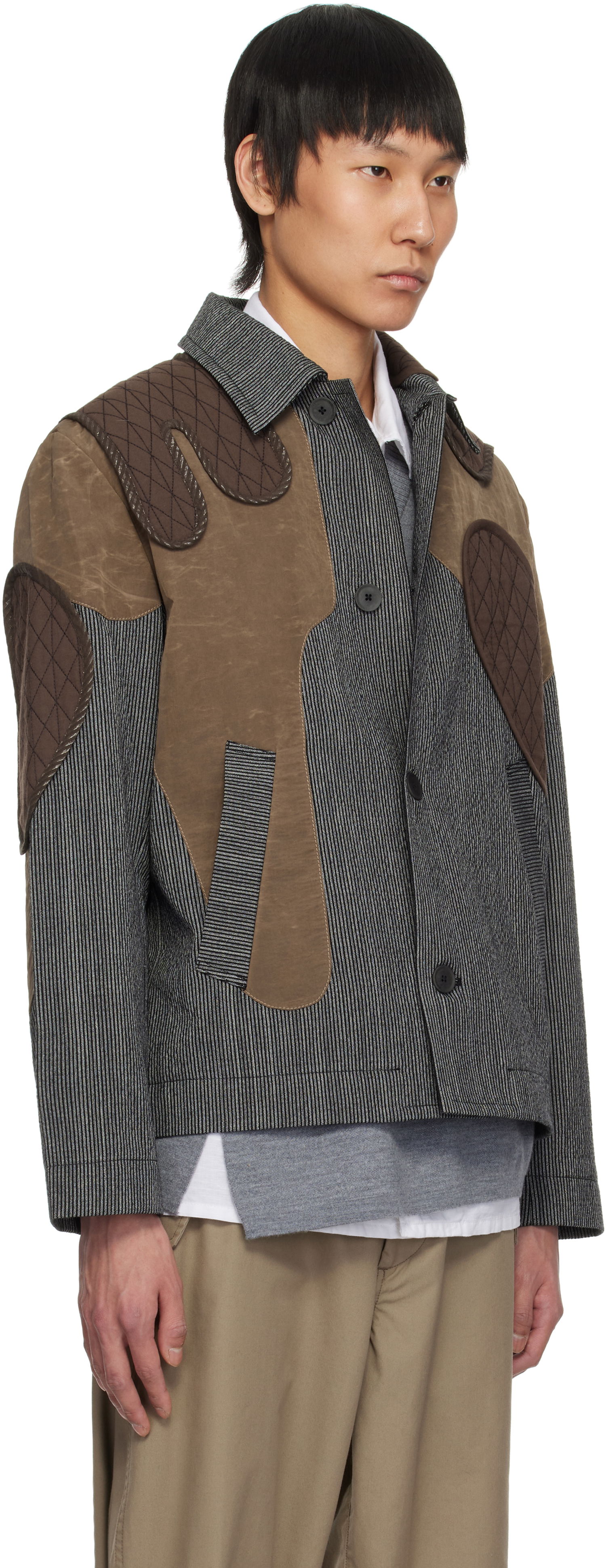 Jakke Craig Green Craig Green Utility Patch Jacket Brun | CGSS25CWOJKT83, 1