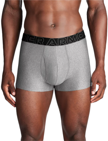 Boksere Under Armour Performance Tech™ 3" 3P Grå | 1383882-035, 0