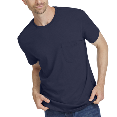 T-shirt Allbirds Merino Tee, Size Small Mørkeblå | A12111M, 2