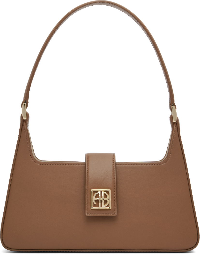 Skuldertaske Anine Bing Anine Bing Lou Shoulder Bag Brun | A-13-11445-COG1