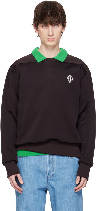 Sweater Lacoste Lacoste Runway Badge Sweatshirt Brun | SH6761, 0