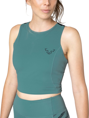 Tanktop Dynafit Dynafit Trail Crop Top Grøn | 08-0000071903-3091, 0