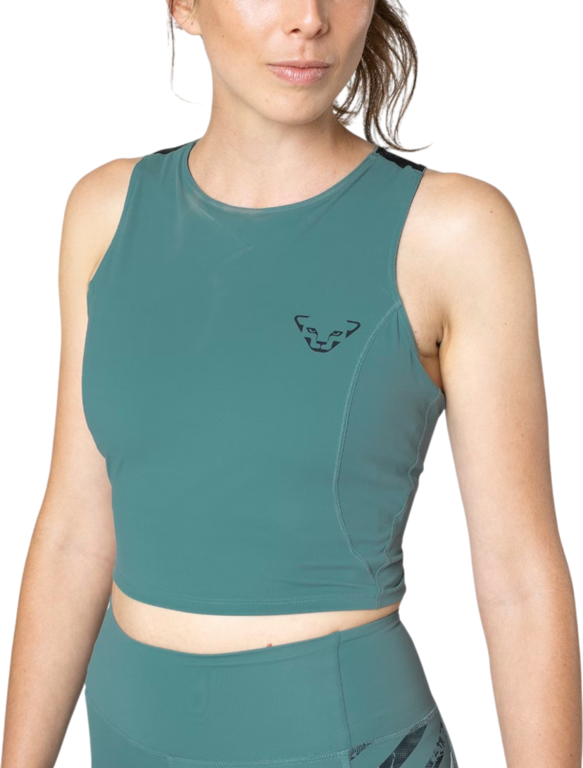 Tanktop Dynafit Dynafit Trail Crop Top Grøn | 08-0000071903-3091