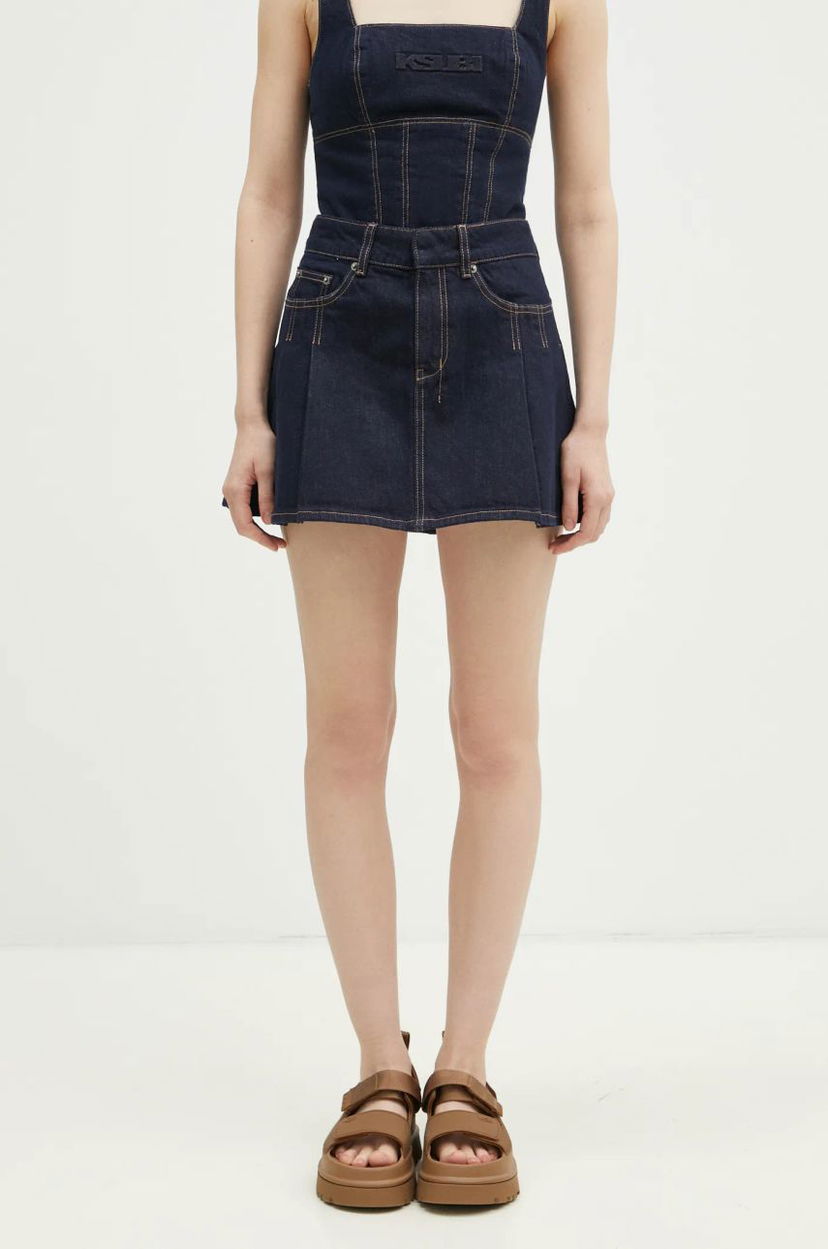 Nederdel Ksubi KSUBI Hera Mini Denim Skirt Blå | WPS25SK002