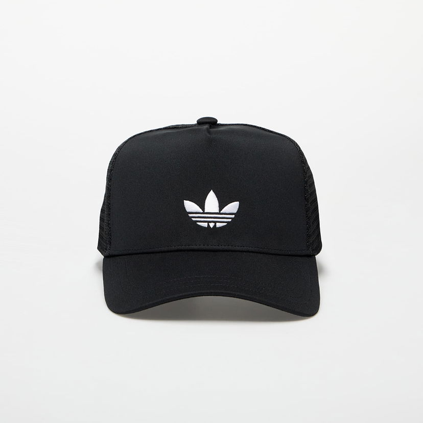 Kasket adidas Originals Adicolor Classic Curved Foam Trucker Cap Sort | JC6038