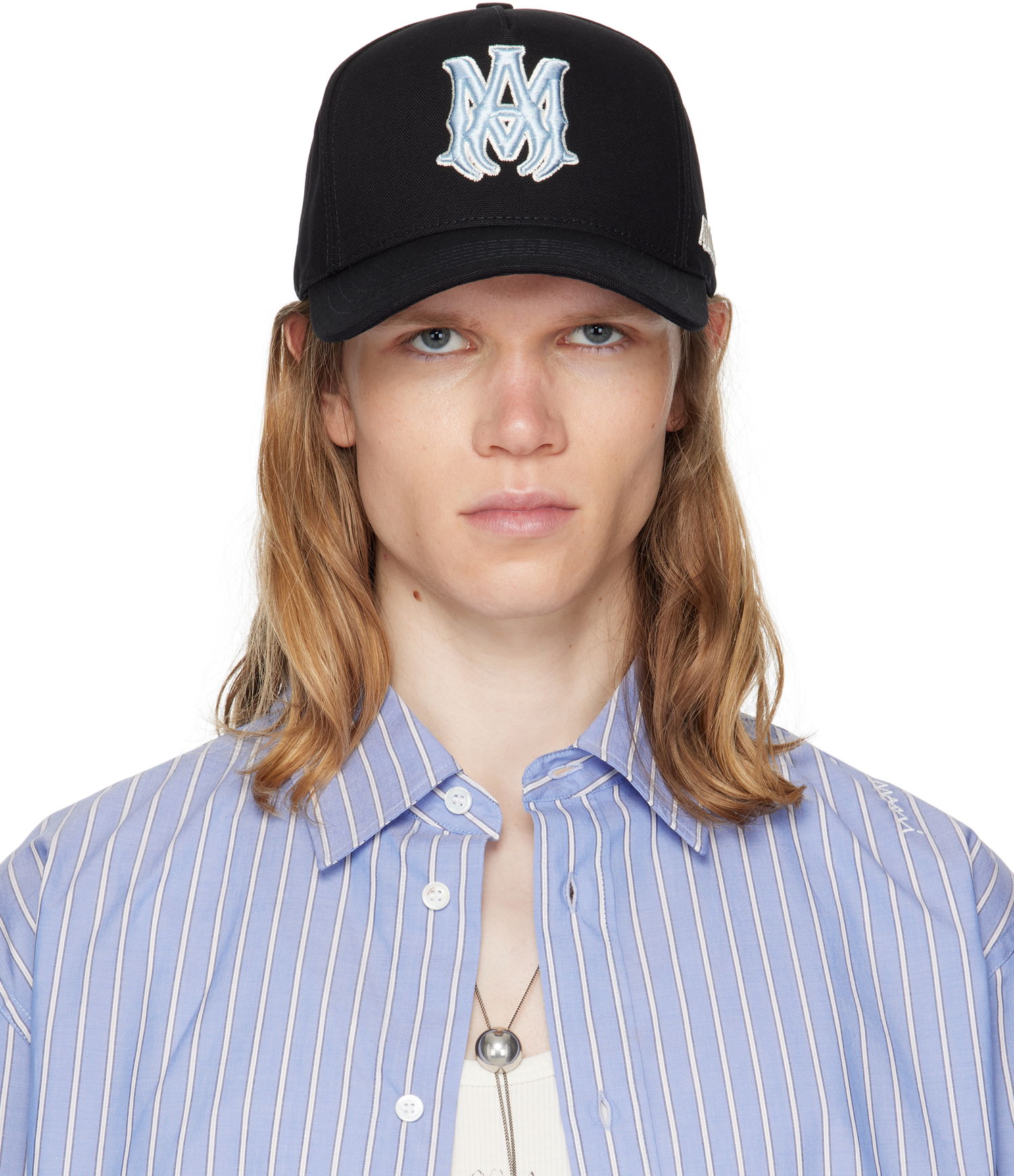 Kasket AMIRI AMIRI MA Outline Canvas Cap Sort | AMHACP1060, 0
