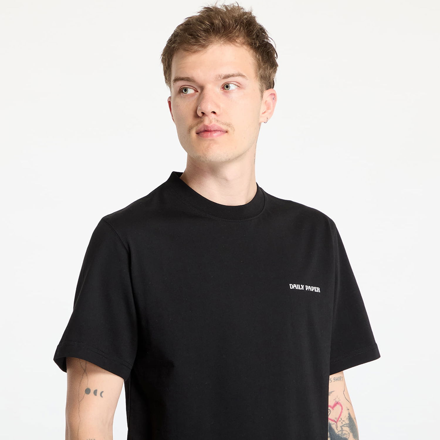 T-shirt DAILY PAPER Daily Paper Craft T-Shirt Sort | 2511044, 1