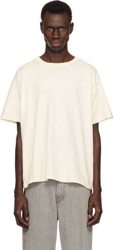 T-shirt John Elliott John Elliott Folsom Cropped T-Shirt Hvid | A290M37596A, 0