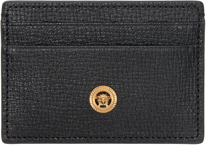 Tegnebog Versace Black Medusa Biggie Card Holder Sort | DPN2467_1A10544