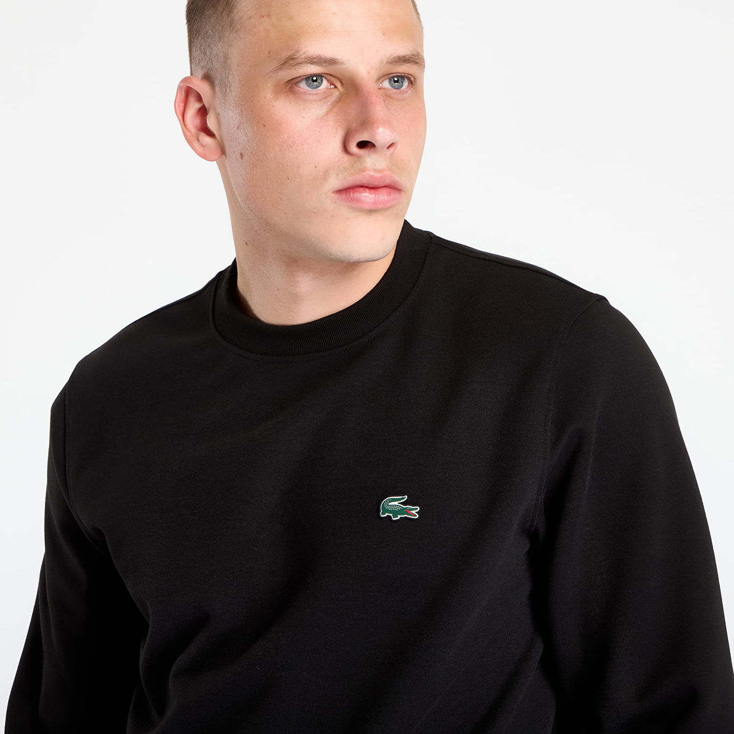 Sweatshirt Lacoste Sweatshirt Sweatshirt Black Sort | SH5127 031, 1