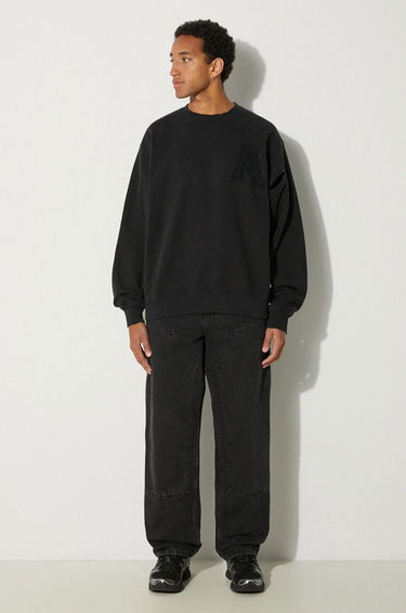 Sweatshirt Ambush Hole Sweatshirt Sort | BMBA004F24FLE0011010, 1