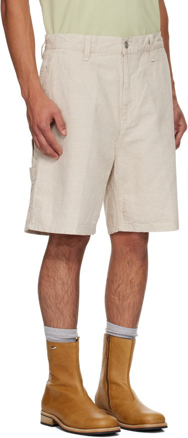 Shorts Carhartt WIP Walter Single Knee Short Blå | I033583-0W902, 4