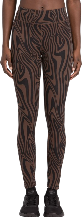 Leggings Reebok Reebok Mod Safari Cotton Tight Leggings Brun | 100076209