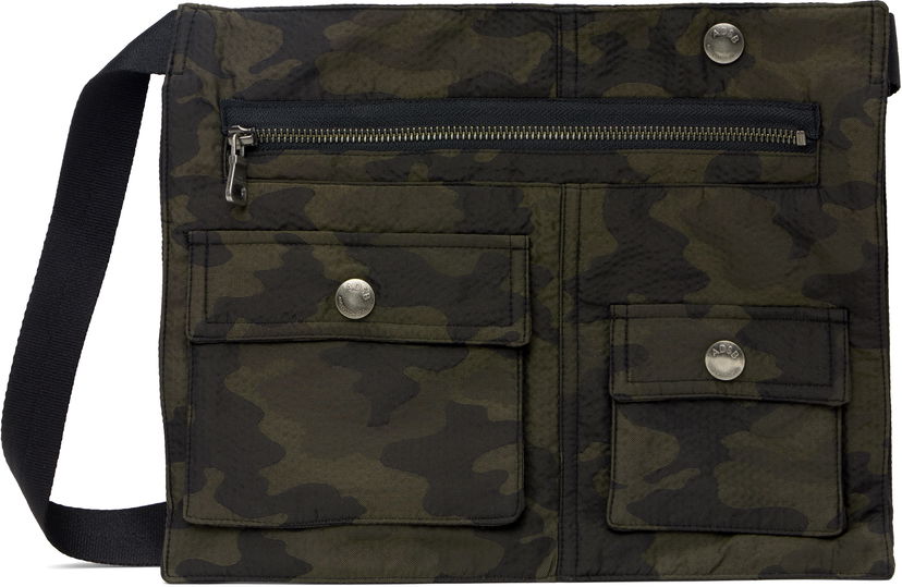 Skuldertaske Andersson Bell Andersson Bell 3Way Camouflage Pocket Messenger Bag Grøn | aaa415m