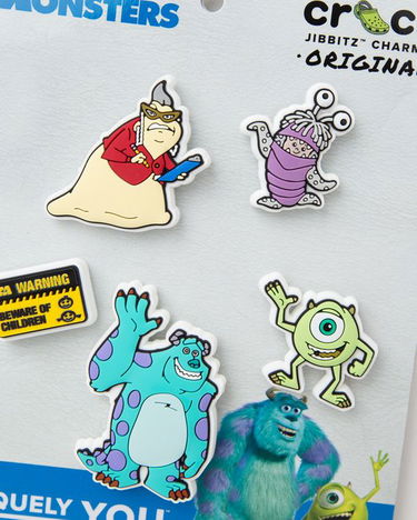 Stift Crocs Disney Pixar Monsters Jibbitz Charms 5-Pack Flerfarvet | 10014921, 2