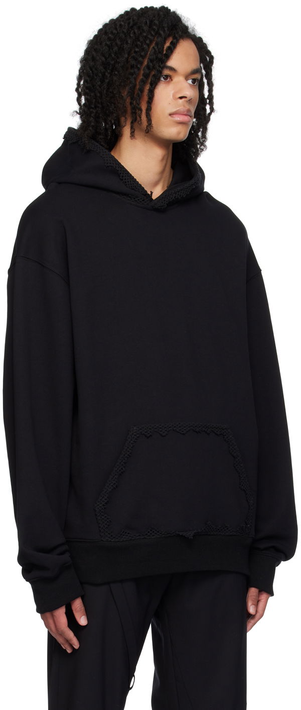 Sweatshirt HELIOT EMIL Spherical Black Hoodie Sort | PRESS24_M_08_061_BLK01, 1
