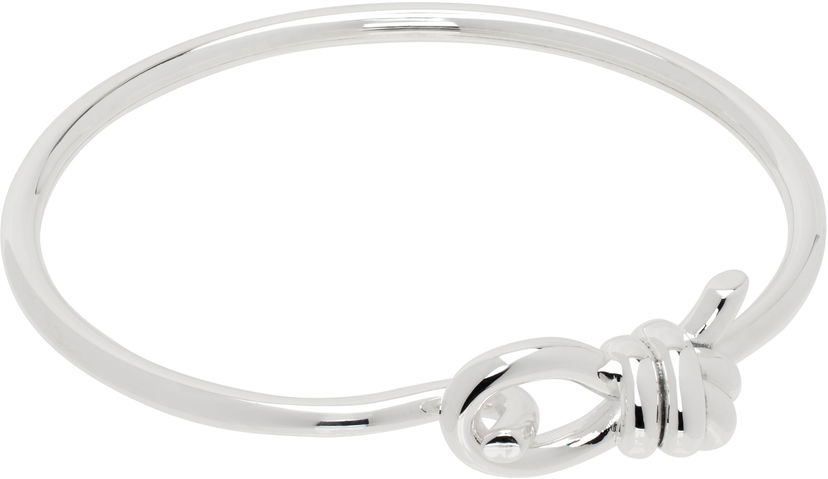 Armbånd Bottega Veneta Knotted Open Cuff Bracelet Metalisk | 815933 V5070