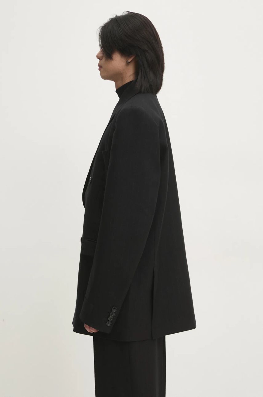Jakke VETEMENTS VETEMENTS Double Breasted Evening Blazer Sort | UA66JA450B1, 1