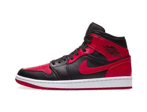 Limited Edition Jordan Air Jordan 1 Mid "Banned" Sort | 554724-074