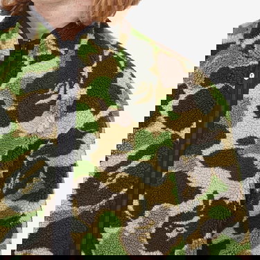 Jakke BAPE Reversible Camo Boa Jacket Grøn | 001LJK801010M-GRN, 7