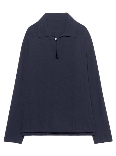 Sweatshirt Jacquemus Le Haut Marin Pullover Sailor Top Mørkeblå | 225TO004-1004 380