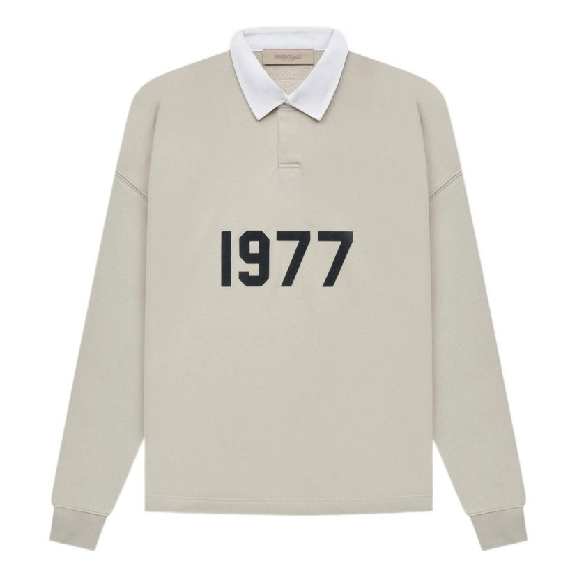 Polo skjorte Fear of God Essentials 1977 Rugby Polo Beige | FOG-SS22-106