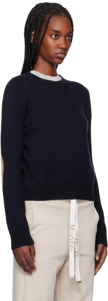 Sweater Max Mara Max Mara Fedora Knit Sweater Mørkeblå | 2519361031600, 1
