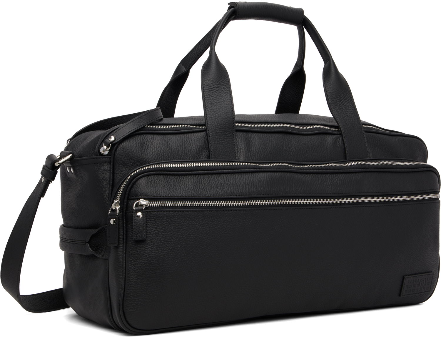 Rejsetaske Maison Margiela MM6 Maison Margiela Leather Travel Duffle Sort | SB6WI0006 P8326, 1