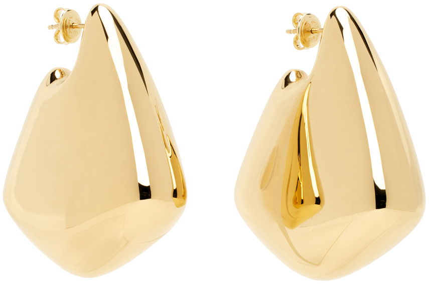 Øreringe Bottega Veneta Large Fin Earrings Metalisk | 786206 VAHU0, 1
