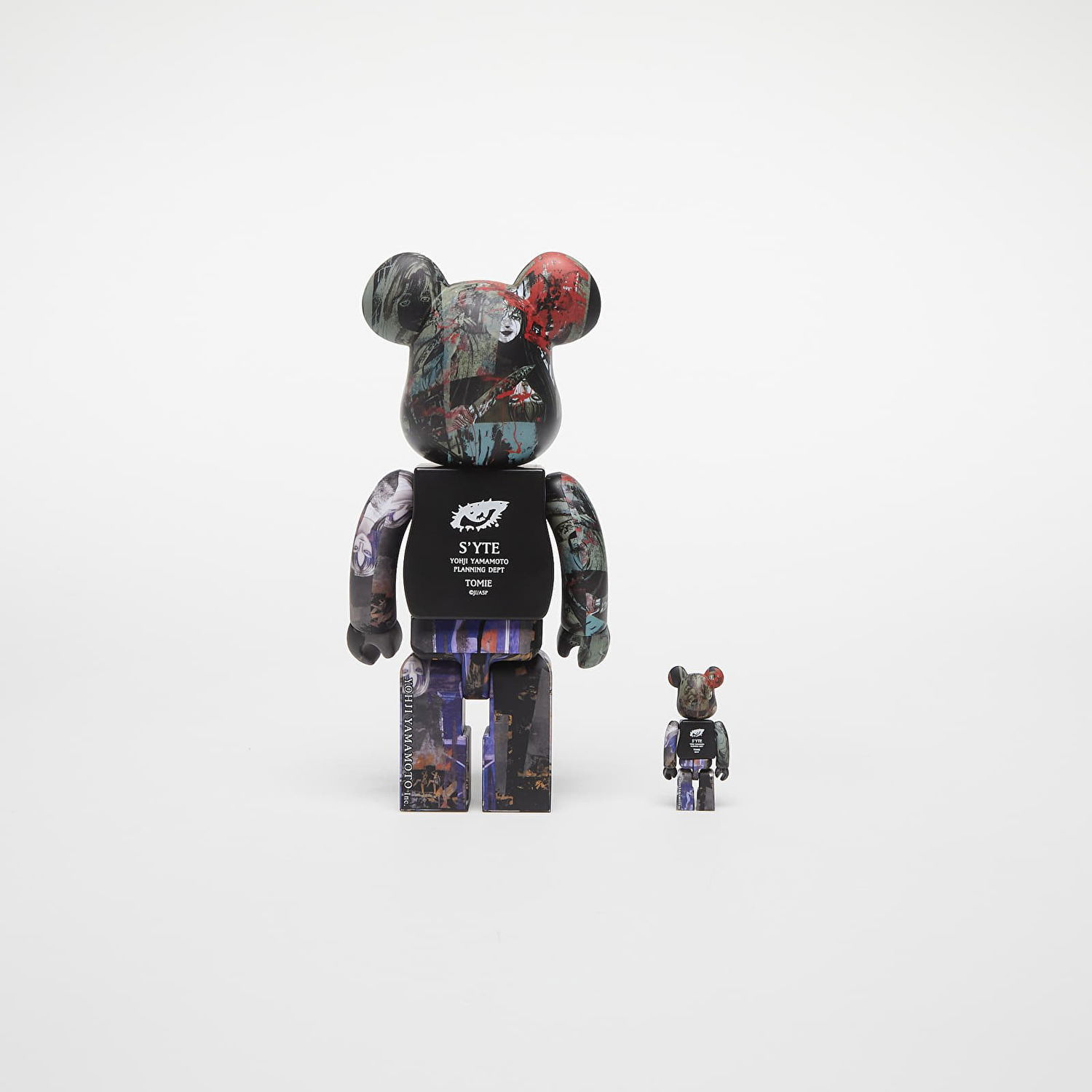 Collectible Medicom Toy S’YTE × Junji Ito TOMIE BE@RBRICK 100% & 400% Flerfarvet | MT_0032, 1