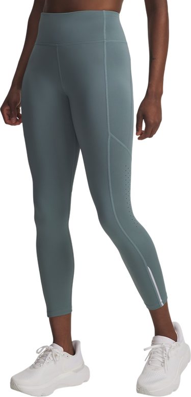 Leggings Under Armour Launch Ankle Tights with Perforated Panels and Reflective Detail Turkis | 1369771-587, 0