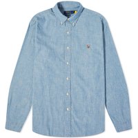 Skjorte Polo by Ralph Lauren Chambray Shirt Blå | 710792042001, 1