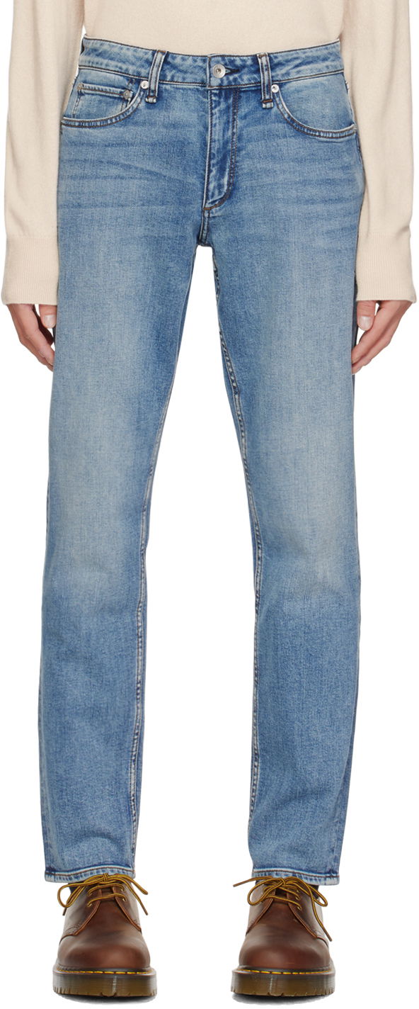 Jeans rag & bone Men's Slim Fit Jeans Blå | MED23S1215FFGO, 0