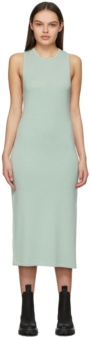 Kjole rag & bone Archetype Sydney Mid-Length Dress Grøn | WCC21H3155CT155